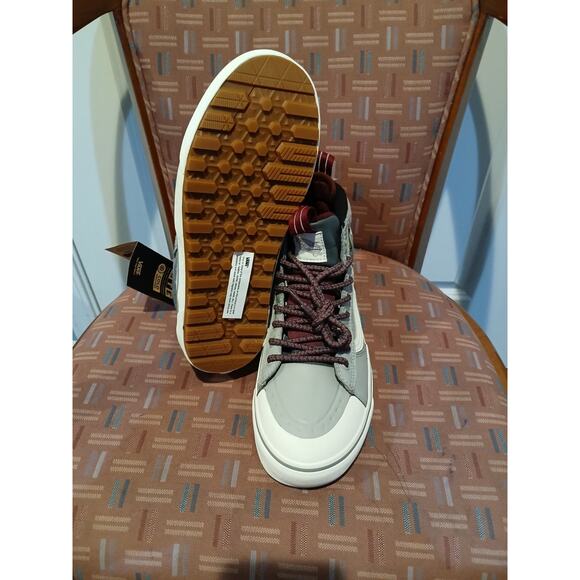 New Men's 8 Wonen's 9.5 Vans SK8-HI MTE-2 Trainer Shoe Pewter / Drizzle/Grey - Picture 5 of 10